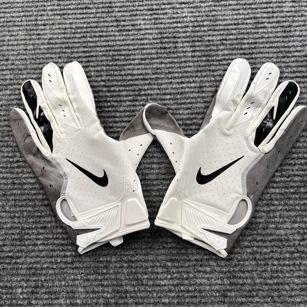 Nike Vapor Jet 5.0 FG NFL Leather Magnigrip Football Gloves Adult 3XL PGF665 NWT